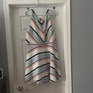 Striped Sleeveless Dress